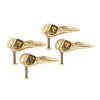Crow Skull Knob  gold finish