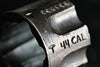 44 Cal 7 Diamonds Pistol Ring in black sterling