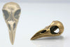 Raven Bird Skull Pendant in .925 solid sterling