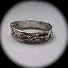 Silver Tree Bark Ring