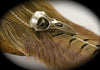 Raven Bird Skull Pendant in .925 solid sterling