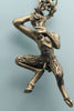 Pan Pendant in Bronze