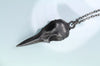 Little Black Raven Skull Pendant