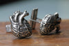 Anatomical Heart Cufflinks