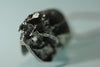 Vampire Bat Skull Pendant reclaimed sterling