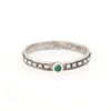 Pyramid Ring gemstone set