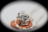 Diamond Eyed Human Skull