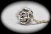 Diamond Eyed Human Skull