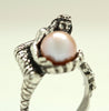 Pink Pearl Mermaid Ring