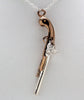 Pirate & Patriot Flintlock Pistol with moving hammer
