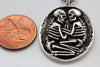 The Valdaro Lovers  Necklace In Silver