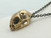 Small Cat Skull in Bronze