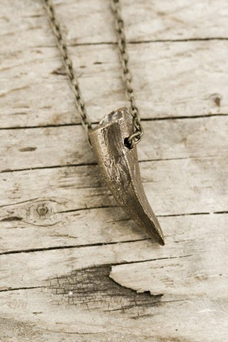 Bronze Crocodile Tooth