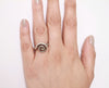 Octopus Tentacle Swirl Ring in .925 sterling silver