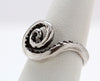 Octopus Tentacle Swirl Ring in .925 sterling silver