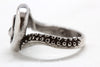 Octopus Tentacle Swirl Ring in .925 sterling silver