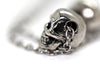 Two Human Skulls Necklace
