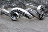 Silver Octopus Tentacle Cuff Bracelet made in NYC Blue Bayer Design